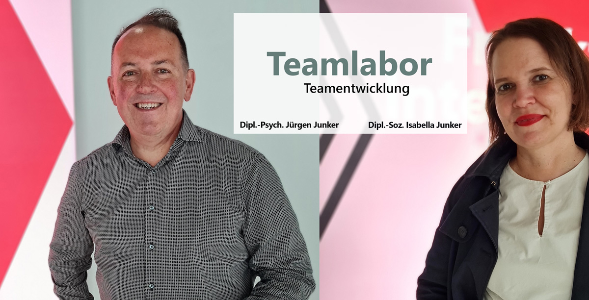 Teamlabor Teamentwicklung Teamworkshops, Dipl.-Psych. Jürgen Junker und Dipl.-Soz. Isabella Junker MTO-Consulting, Mensch, Team, Organisation